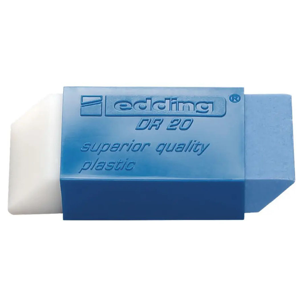 Edding DR20 Eraser – Dual-End, Pencil & Ink Erasing, Made in Germany Price in Jordan Edding DR20 Eraser – Dual-End, Pencil & Ink Erasing, Made in Germany - Buy Online in Jordan | OfficeJo