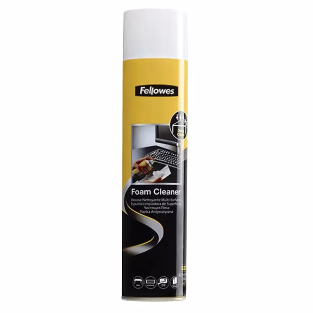 Fellowes Foam Cleaner 400ML – Anti-Static, Non-Abrasive, Streak-Free Finish Price in Jordan Fellowes Foam Cleaner 400ML – Anti-Static, Non-Abrasive, Streak-Free Finish - Buy Online in Jordan | OfficeJo
