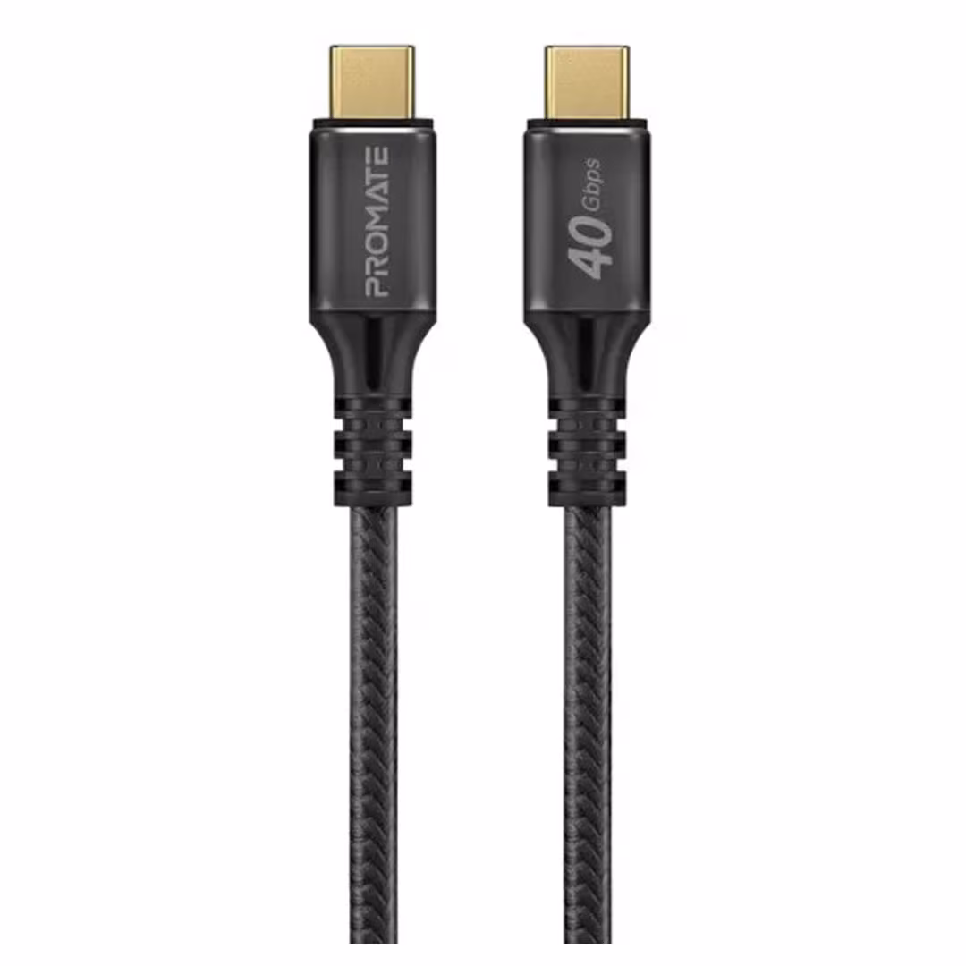 Promate PowerBolt240W USB-C Cable – 240W Power Delivery, 40Gbps, 8K@60Hz Price in Jordan Promate PowerBolt240W USB-C Cable – 240W Power Delivery, 40Gbps, 8K@60Hz - Buy Online in Jordan | OfficeJo