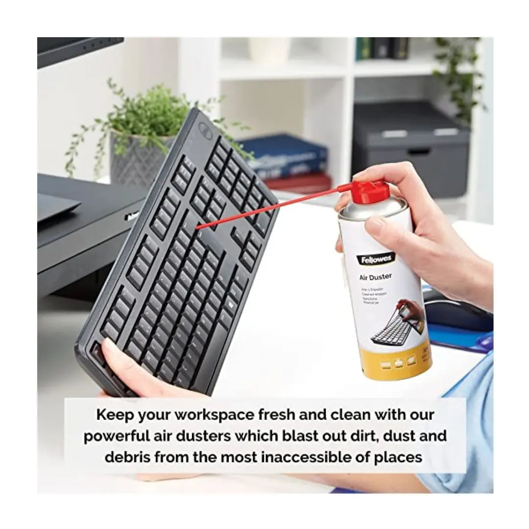 Fellowes Free AIR Duster 350ML – HFC-Free, Ozone-Friendly, Extension Tube Price in Jordan Fellowes Free AIR Duster 350ML – HFC-Free, Ozone-Friendly, Extension Tube - Buy Online in Jordan | OfficeJo