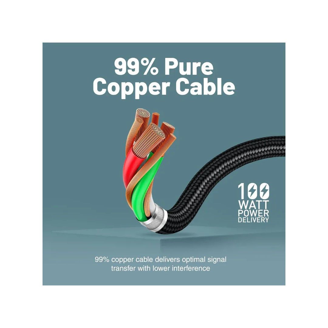 Promate USB-C to HDMI Cable – 4K@60Hz, 100W Power Delivery, 1.8M Price in Jordan Promate USB-C to HDMI Cable – 4K@60Hz, 100W Power Delivery, 1.8M - Buy Online in Jordan | OfficeJo