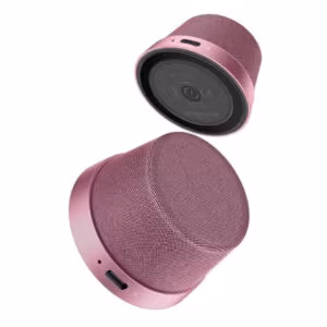 Promate Punch.Pink Bluetooth Speaker – V5.3, 3W, 12H Playtime, MagSafe Base - Buy Online in Jordan | OfficeJo