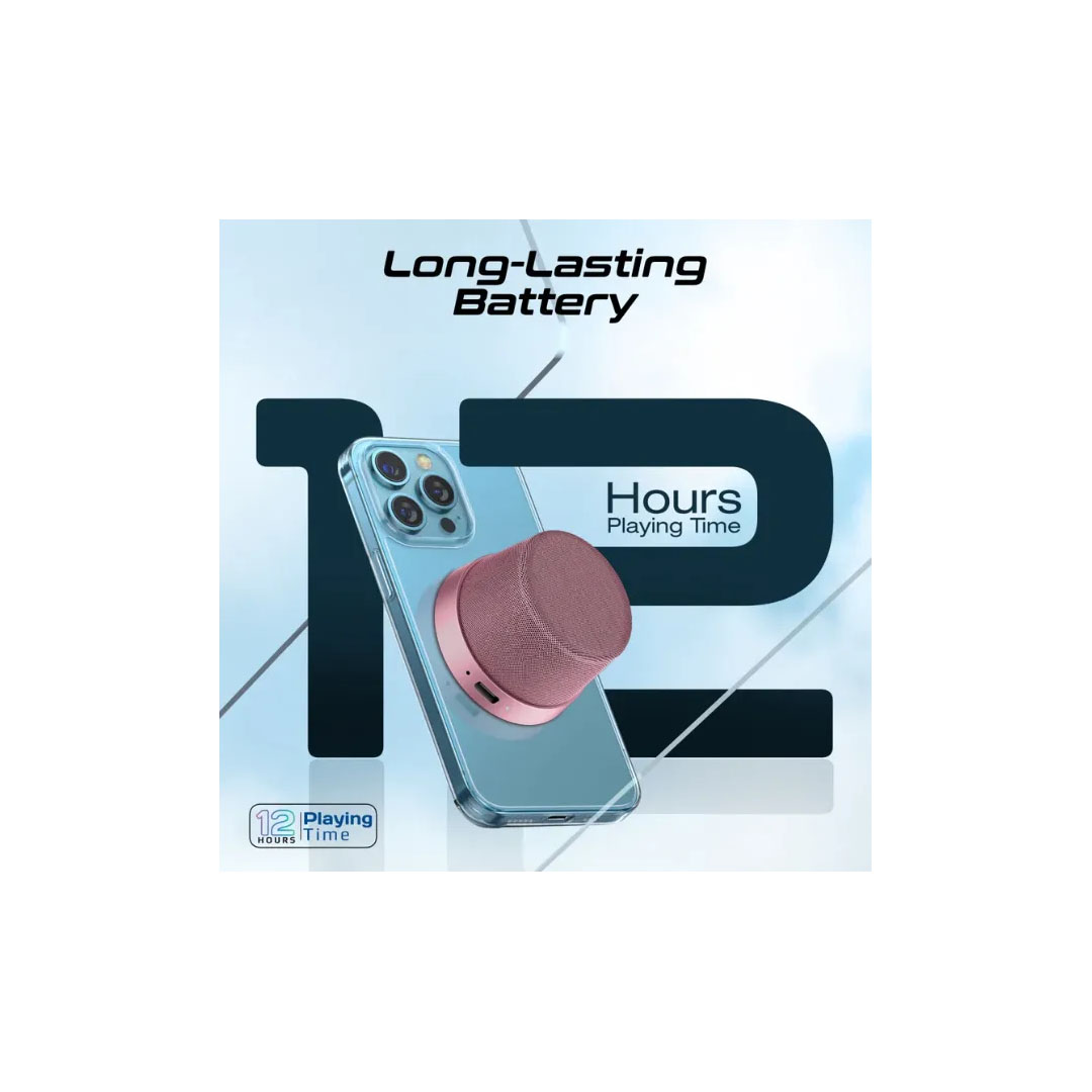 Promate Punch.Pink Bluetooth Speaker – V5.3, 3W, 12H Playtime, MagSafe Base Price in Jordan Promate Punch.Pink Bluetooth Speaker – V5.3, 3W, 12H Playtime, MagSafe Base - Buy Online in Jordan | OfficeJo