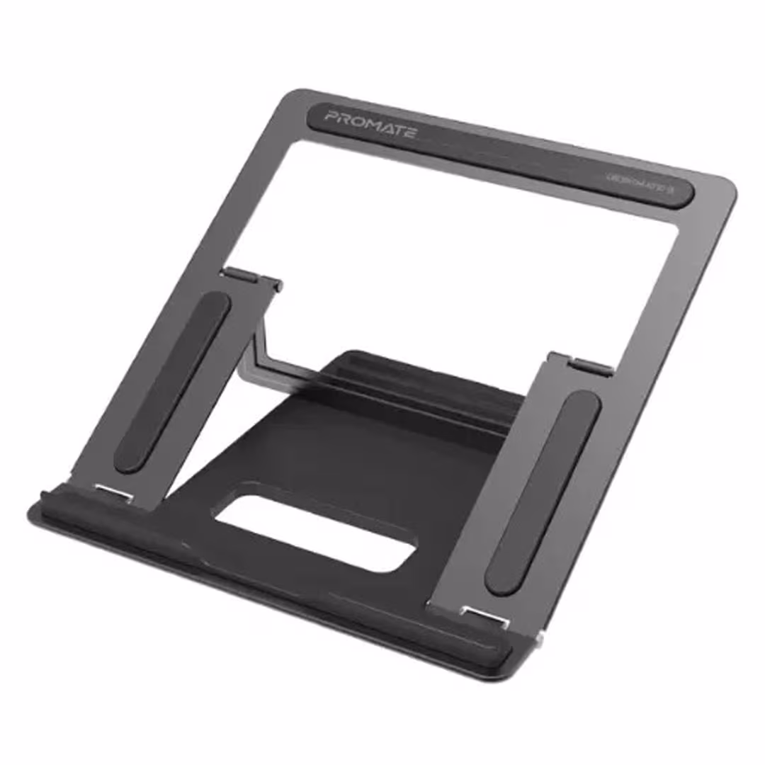 Promate DeskMate-5 Adjustable Laptop Stand – Multi-Level, Aluminium, Lightweight Price in Jordan Promate DeskMate-5 Adjustable Laptop Stand – Multi-Level, Aluminium, Lightweight - Buy Online in Jordan | OfficeJo