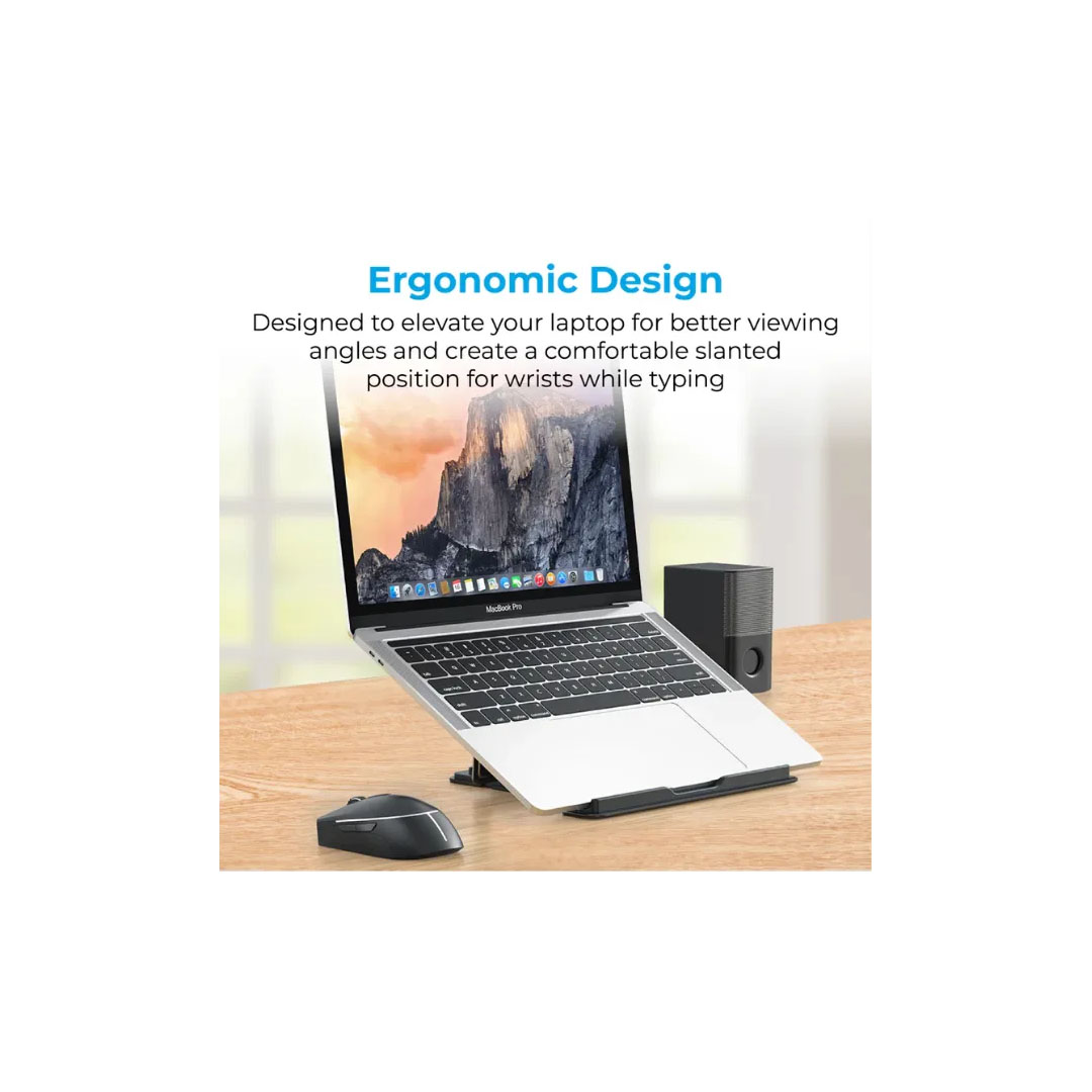 Promate DeskMate-5 Adjustable Laptop Stand – Multi-Level, Aluminium, Lightweight Price in Jordan Promate DeskMate-5 Adjustable Laptop Stand – Multi-Level, Aluminium, Lightweight - Buy Online in Jordan | OfficeJo