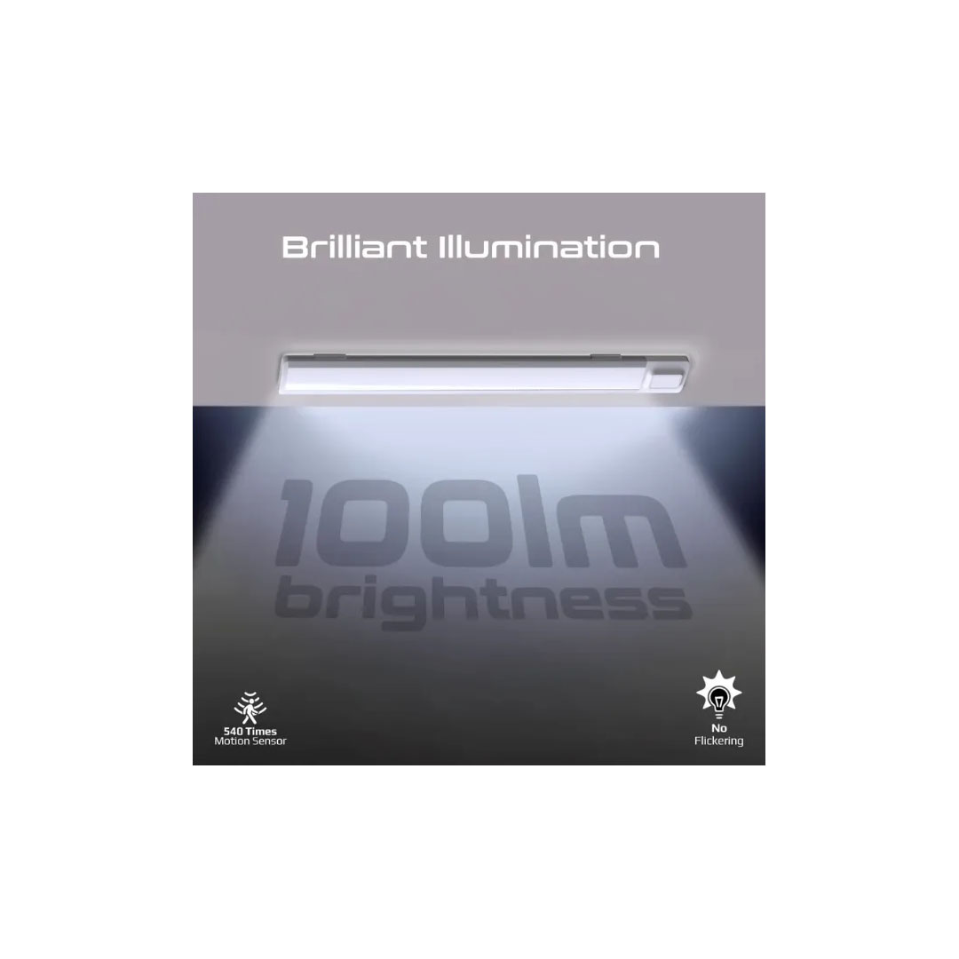 Promate Lumia-40 Rechargeable Light Strip – Motion Sensor, 4W, 2000mAh, 4000K Price in Jordan Promate Lumia-40 Rechargeable Light Strip – Motion Sensor, 4W, 2000mAh, 4000K - Buy Online in Jordan | OfficeJo