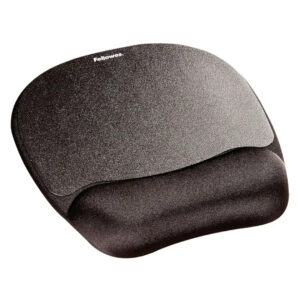 Fellowes Memory Foam Mousepad Wrist Support – Non-Skid Backing, Optical-Friendly Surface - Buy Online in Jordan | OfficeJo