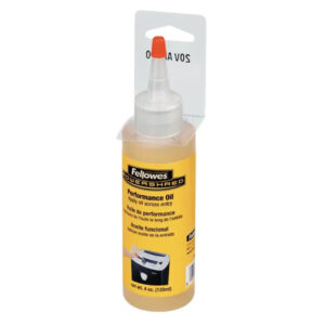 Fellowes Powershred Shredder Lubricant Oil – 120ml, Squeeze Bottle, Extension Spout Price in Jordan Fellowes Powershred Shredder Lubricant Oil – 120ml, Squeeze Bottle, Extension Spout - Buy Online in Jordan | OfficeJo