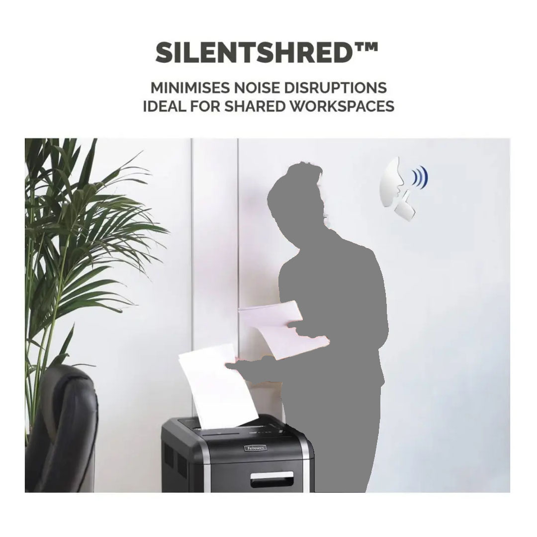 Fellowes Powershred 325Ci Cross-Cut Shredder – 22 Sheets, P-4 Security, Jam Proof, 22-Gallon Bin Price in Jordan Fellowes Powershred 325Ci Cross-Cut Shredder – 22 Sheets, P-4 Security, Jam Proof, 22-Gallon Bin - Buy Online in Jordan | OfficeJo