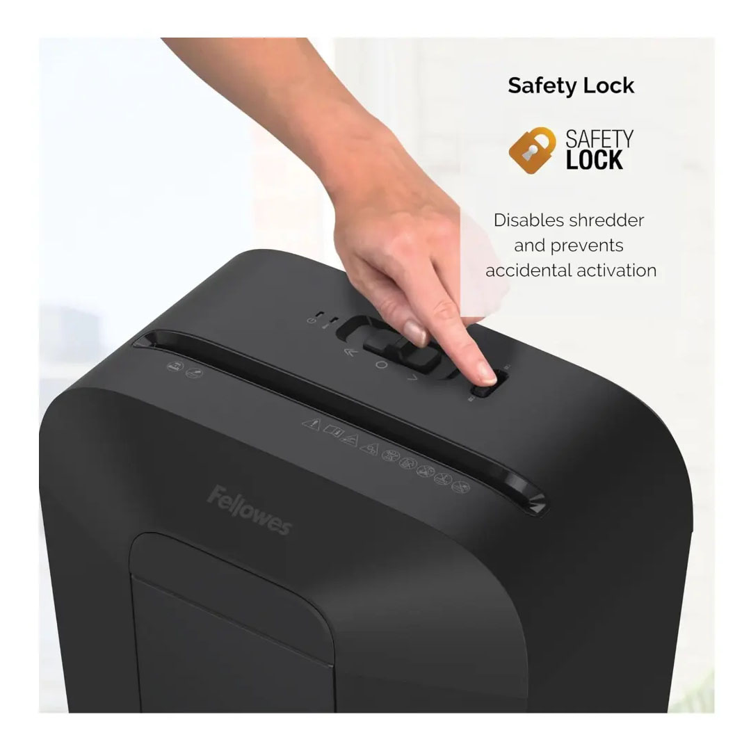Fellowes Powershred LX50 Cross-Cut Shredder – 9 Sheets, P-4 Security, 4.4-Gallon Bin Price in Jordan Fellowes Powershred LX50 Cross-Cut Shredder – 9 Sheets, P-4 Security, 4.4-Gallon Bin - Buy Online in Jordan | OfficeJo