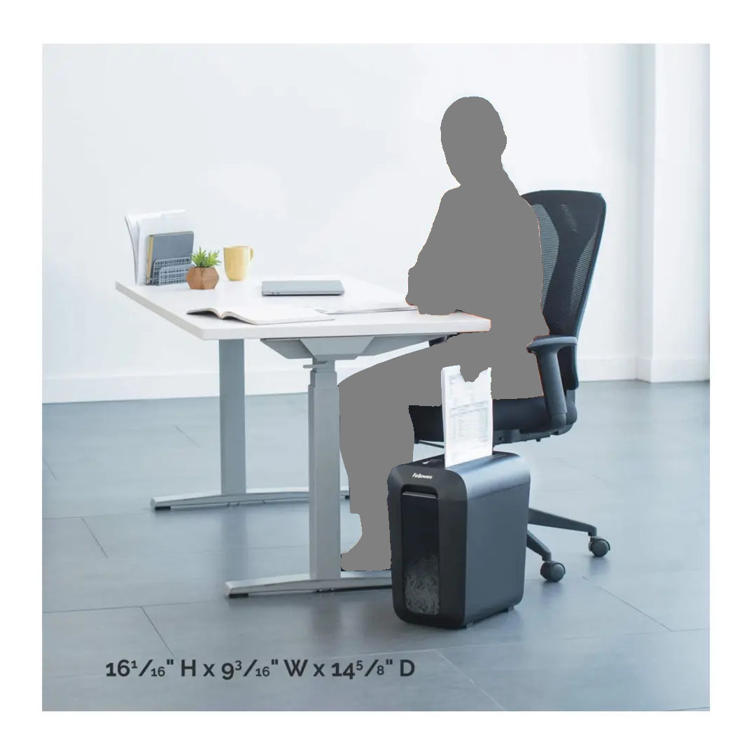 Fellowes Powershred LX65 Cross-Cut Shredder – 10 Sheets, P-4 Security, SafeSense™ Price in Jordan Fellowes Powershred LX65 Cross-Cut Shredder – 10 Sheets, P-4 Security, SafeSense™ - Buy Online in Jordan | OfficeJo