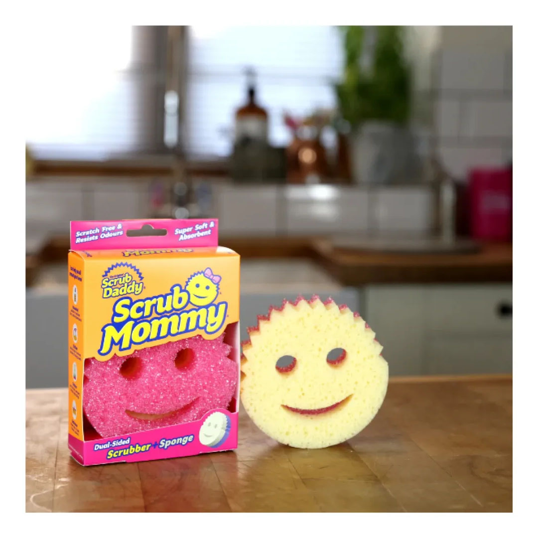 Scrub Daddy Scrub Mommy – Dual-Sided, Scratch-Free, FlexTexture & ResoFoam Sponge Price in Jordan Scrub Daddy Scrub Mommy – Dual-Sided, Scratch-Free, FlexTexture & ResoFoam Sponge - Buy Online in Jordan | OfficeJo