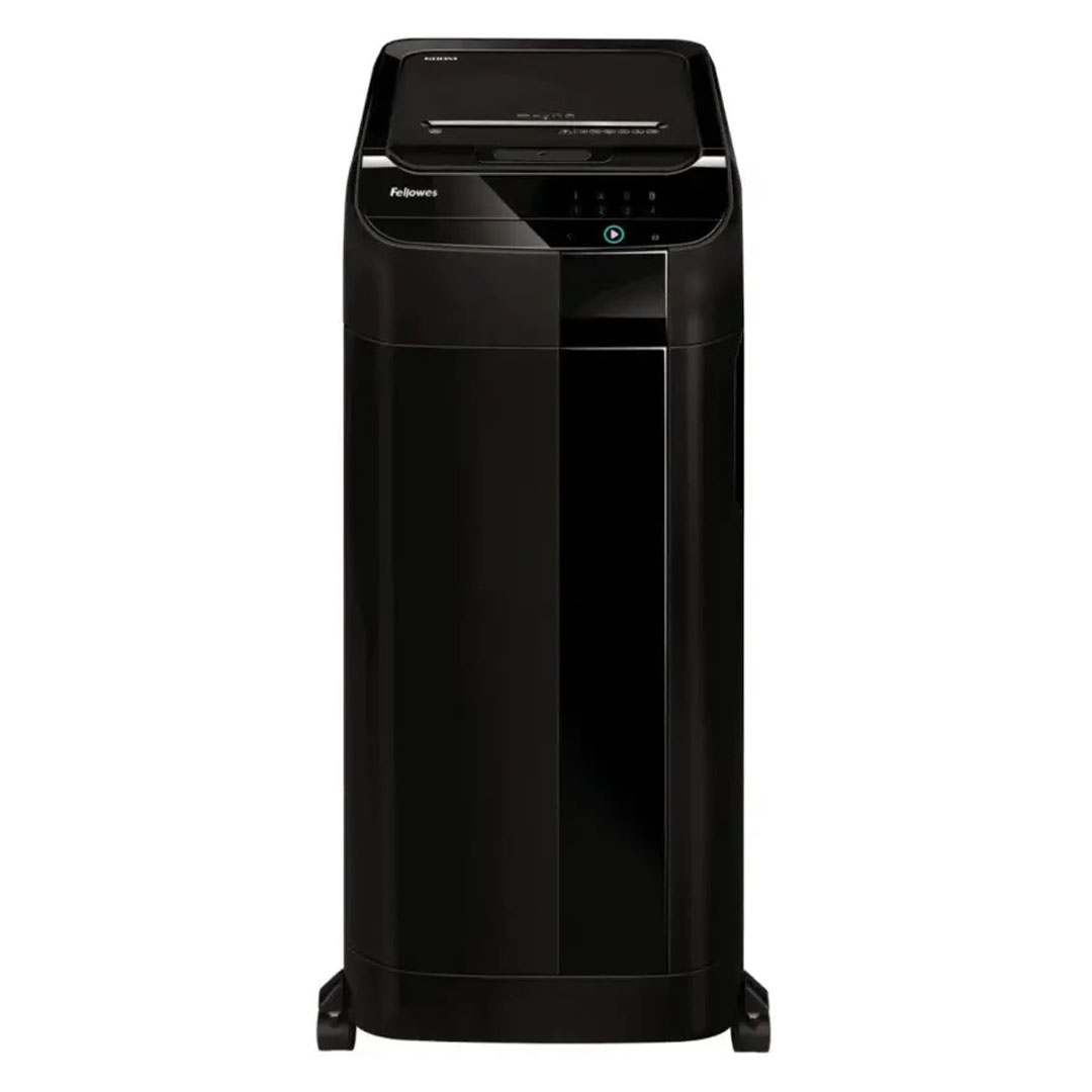Fellowes AutoMax 600M MicroCut Shredder – 600 Sheets Auto Feed, P-5 Security, No Cool-Down Price in Jordan Fellowes AutoMax 600M MicroCut Shredder – 600 Sheets Auto Feed, P-5 Security, No Cool-Down - Buy Online in Jordan | OfficeJo