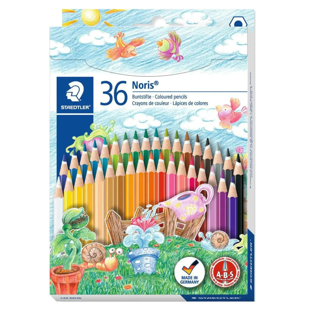 Staedtler Noris Club Coloured Pencils – Pack of 36, Anti-Break System, Hexagonal Price in Jordan Staedtler Noris Club Coloured Pencils – Pack of 36, Anti-Break System, Hexagonal - Buy Online in Jordan | OfficeJo