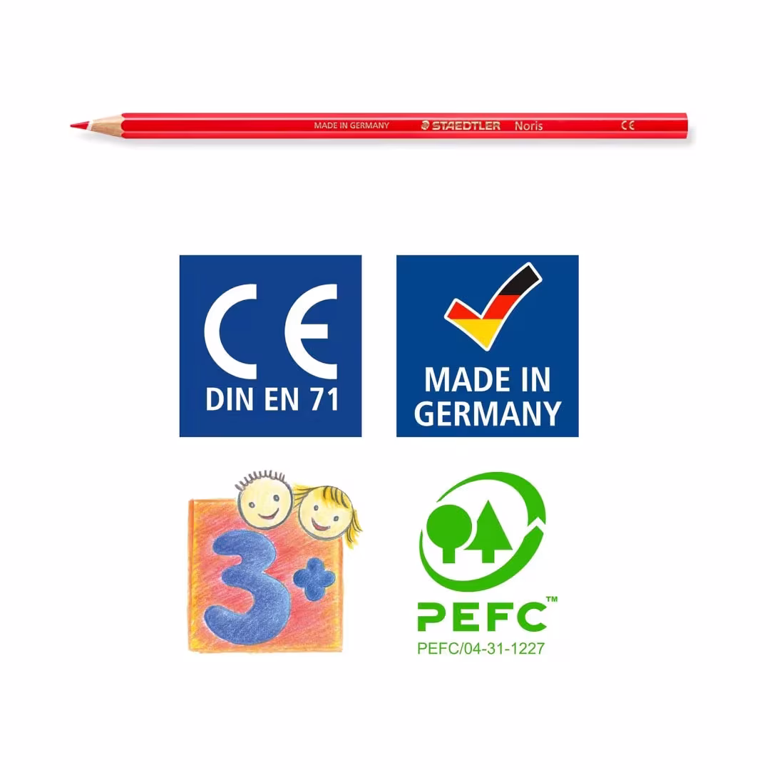 Staedtler Noris Club Coloured Pencils – Pack of 36, Anti-Break System, Hexagonal Price in Jordan Staedtler Noris Club Coloured Pencils – Pack of 36, Anti-Break System, Hexagonal - Buy Online in Jordan | OfficeJo