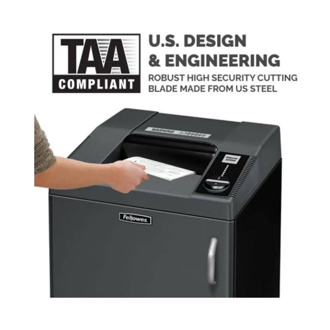 Fellowes Fortishred 1050HS High-Security Shredder – P-7 Micro-Cut, 4 Sheets, 35L Bin Price in Jordan Fellowes Fortishred 1050HS High-Security Shredder – P-7 Micro-Cut, 4 Sheets, 35L Bin - Buy Online in Jordan | OfficeJo