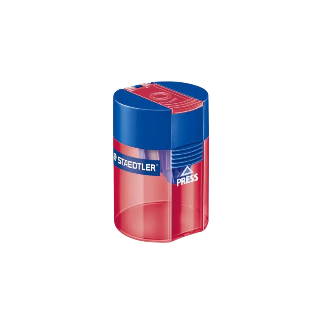Staedtler Pencil Sharpener with Tank 511 06 – 8.2mm, 23° Sharpening Angle, Metal Insert Price in Jordan Staedtler Pencil Sharpener with Tank 511 06 – 8.2mm, 23° Sharpening Angle, Metal Insert - Buy Online in Jordan | OfficeJo