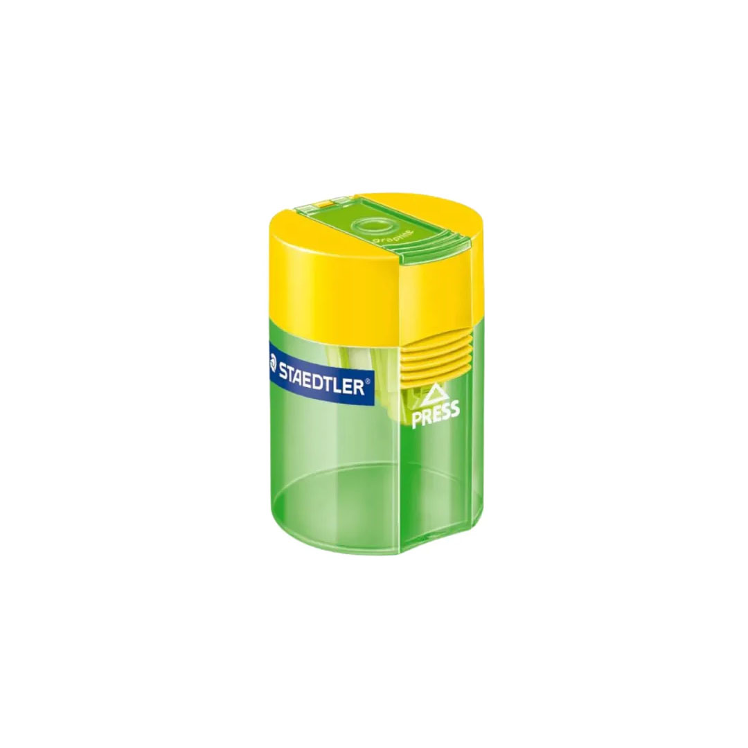 Staedtler Pencil Sharpener with Tank 511 06 – 8.2mm, 23° Sharpening Angle, Metal Insert Price in Jordan Staedtler Pencil Sharpener with Tank 511 06 – 8.2mm, 23° Sharpening Angle, Metal Insert - Buy Online in Jordan | OfficeJo