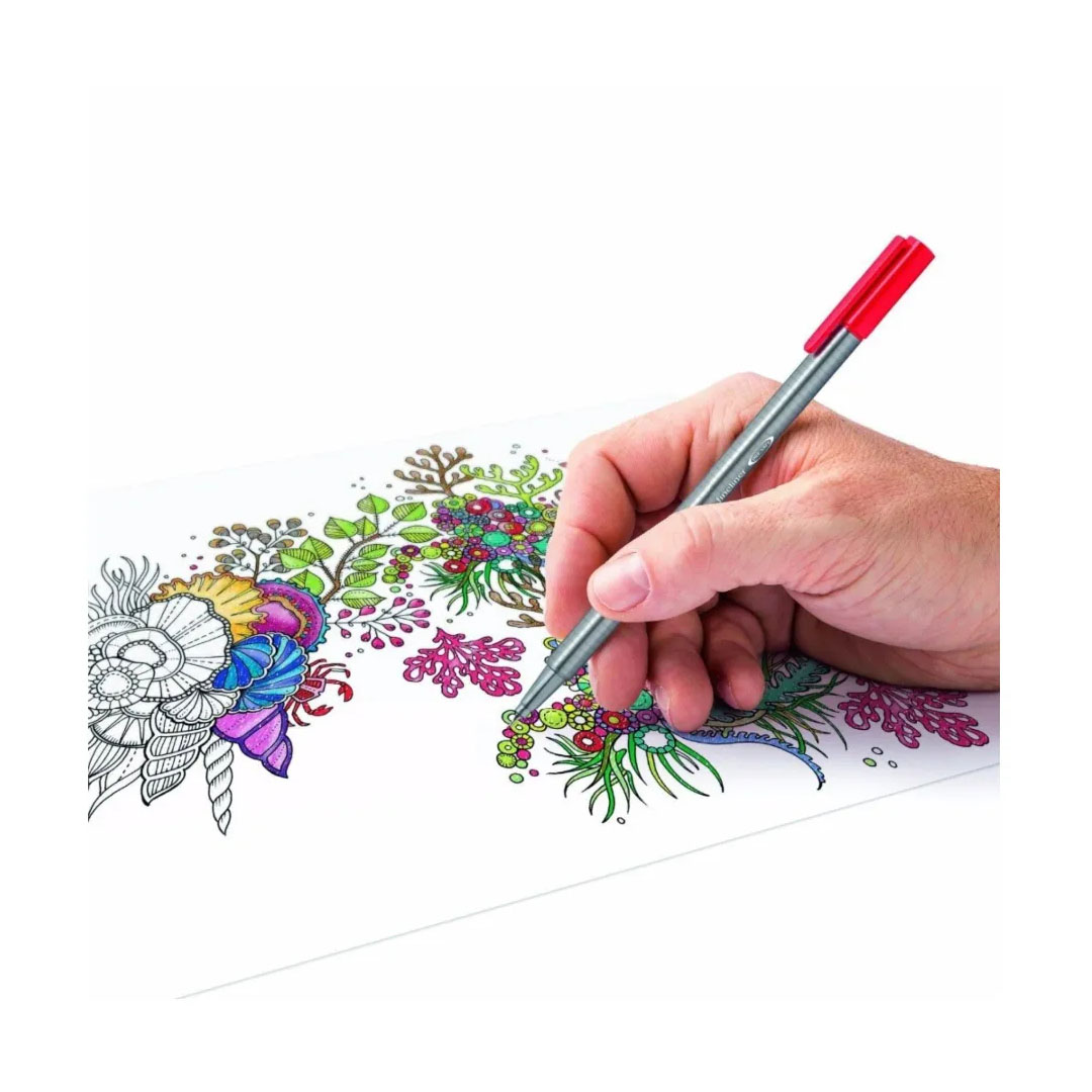 Staedtler Triplus Fineliner Multicolour Drawing Pens – 0.3mm, Liquid Ink, Pack of 12 Price in Jordan Staedtler Triplus Fineliner Multicolour Drawing Pens – 0.3mm, Liquid Ink, Pack of 12 - Buy Online in Jordan | OfficeJo