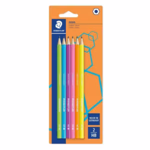 Staedtler Wopex Neon HB2 Pencils – Pack of 6 Price in Jordan Staedtler Wopex Neon HB2 Pencils – Pack of 6 - Buy Online in Jordan | OfficeJo