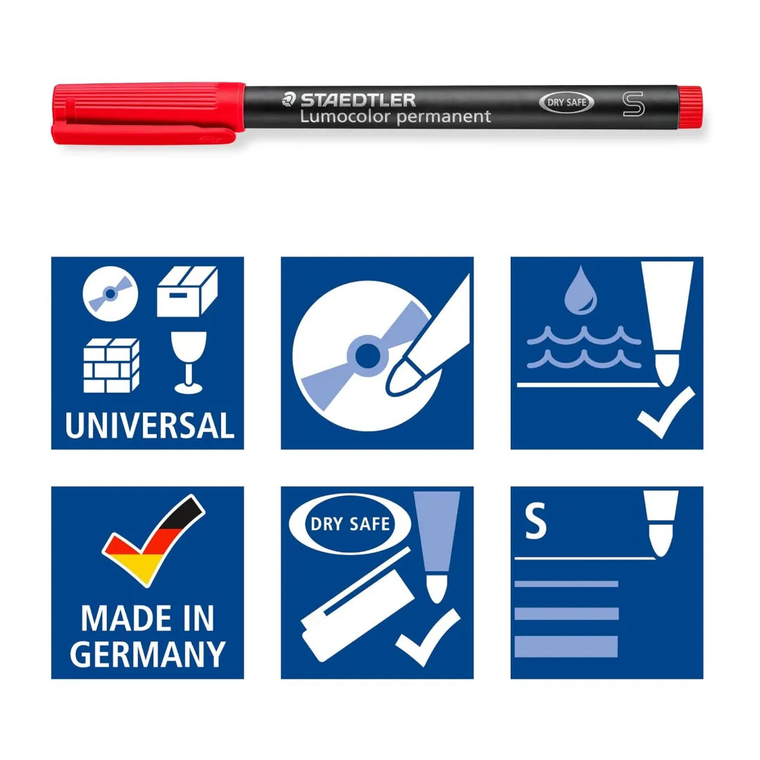 Staedtler Lumocolor Permanent Marker Pens – Pack of 4 Price in Jordan Staedtler Lumocolor Permanent Marker Pens – Pack of 4 - Buy Online in Jordan | OfficeJo