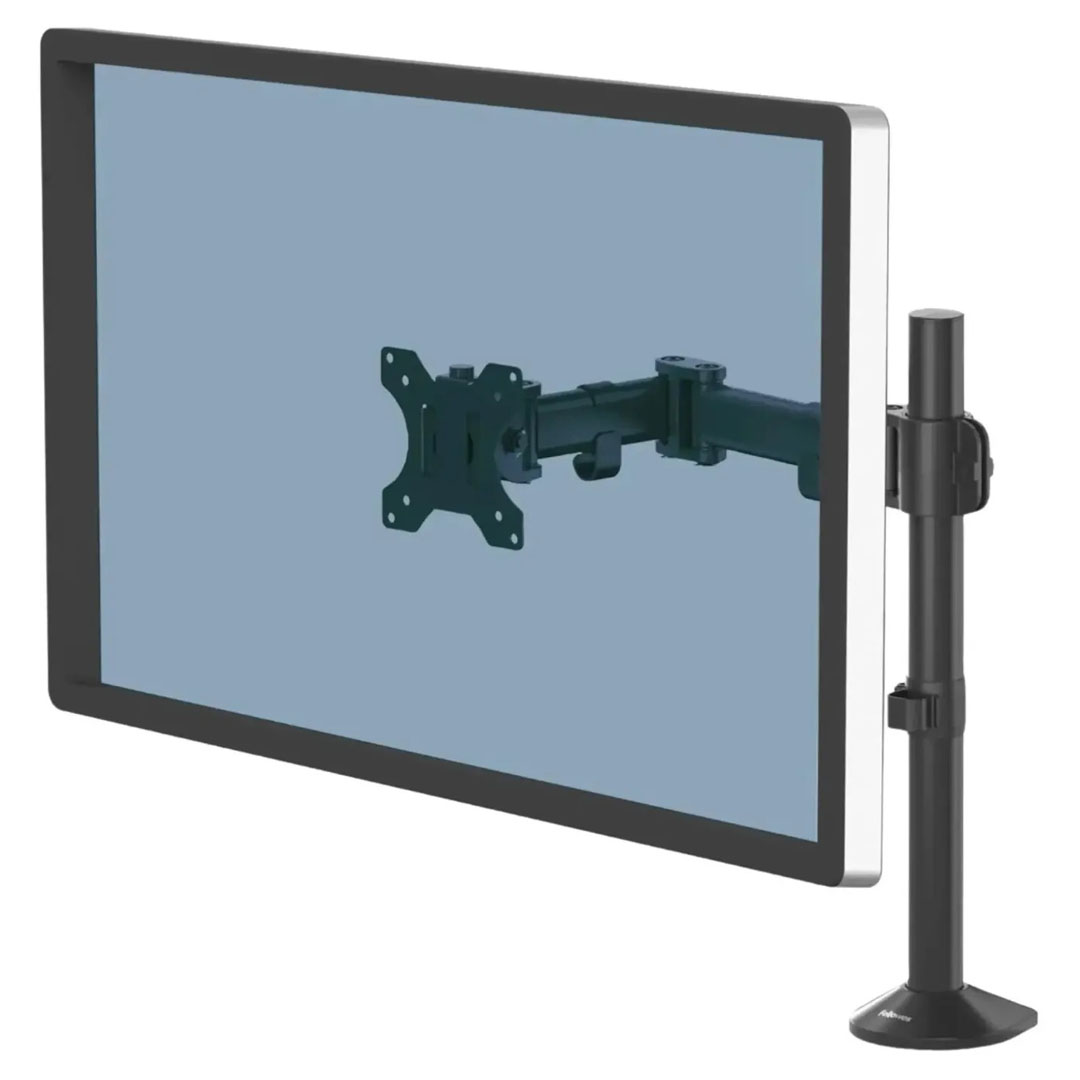 Fellowes Reflex Series Single Monitor Arm – Up to 32", 45cm Height, 42cm Reach, 8kg Capacity Price in Jordan Fellowes Reflex Series Single Monitor Arm – Up to 32", 45cm Height, 42cm Reach, 8kg Capacity - Buy Online in Jordan | OfficeJo