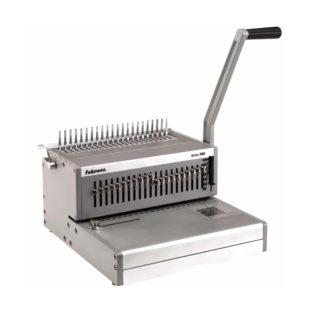 Fellowes Orion 500 Comb Binder – 30 Sheet Punch, 500 Sheet Bind, 51mm Max Comb Price in Jordan Fellowes Orion 500 Comb Binder – 30 Sheet Punch, 500 Sheet Bind, 51mm Max Comb - Buy Online in Jordan | OfficeJo