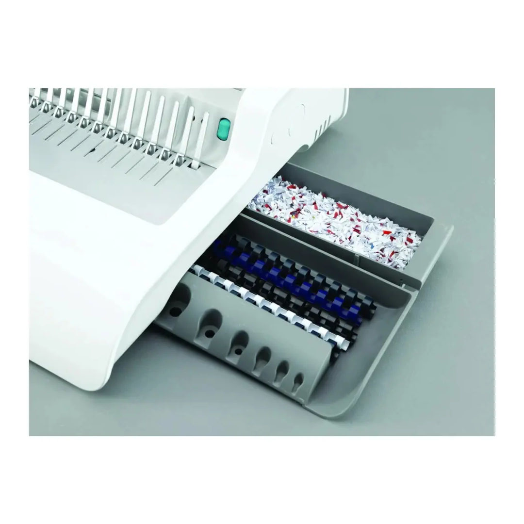 Fellowes Pulsar Comb Binding Machine – 17 Sheet Punch, 300 Sheet Binding, 38mm Max Comb Price in Jordan Fellowes Pulsar Comb Binding Machine – 17 Sheet Punch, 300 Sheet Binding, 38mm Max Comb - Buy Online in Jordan | OfficeJo