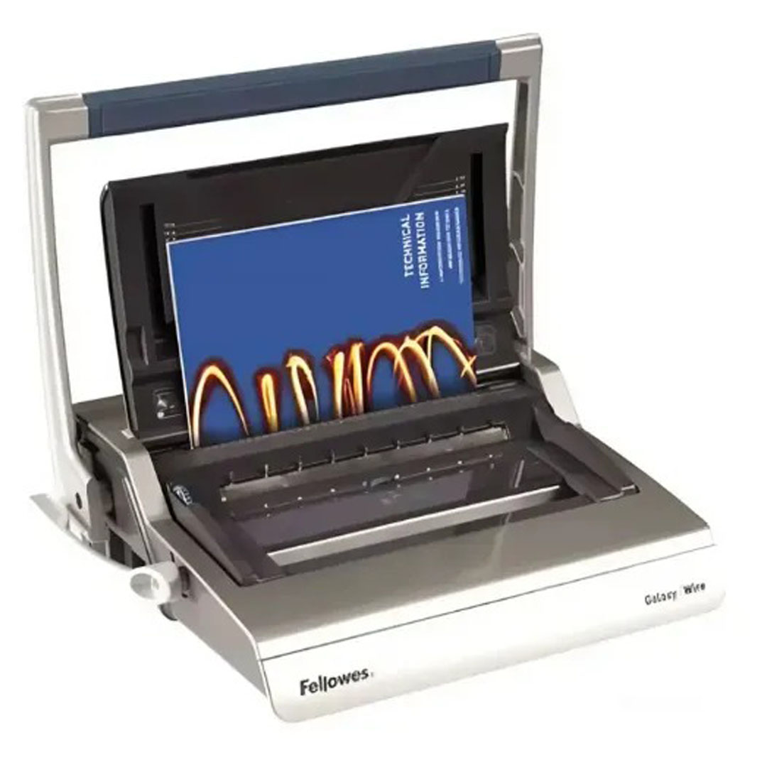 Fellowes Galaxy Wire Binder – 130 Sheet Capacity, 20 Sheet Punch, 3:1 Pitch Price in Jordan Fellowes Galaxy Wire Binder – 130 Sheet Capacity, 20 Sheet Punch, 3:1 Pitch - Buy Online in Jordan | OfficeJo