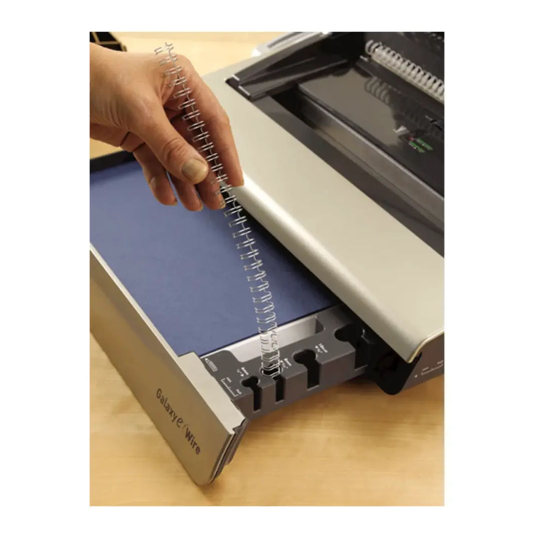 Fellowes Galaxy Wire Binder – 130 Sheet Capacity, 20 Sheet Punch, 3:1 Pitch Price in Jordan Fellowes Galaxy Wire Binder – 130 Sheet Capacity, 20 Sheet Punch, 3:1 Pitch - Buy Online in Jordan | OfficeJo