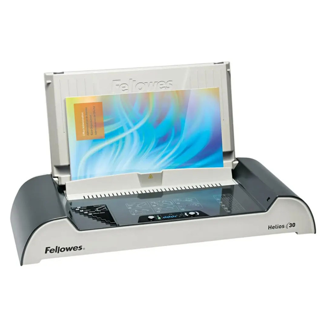Fellowes Helios 30 Thermal Binder – Binds Up to 300 Sheets, Multi-Doc, Sleep Mode Price in Jordan Fellowes Helios 30 Thermal Binder – Binds Up to 300 Sheets, Multi-Doc, Sleep Mode - Buy Online in Jordan | OfficeJo