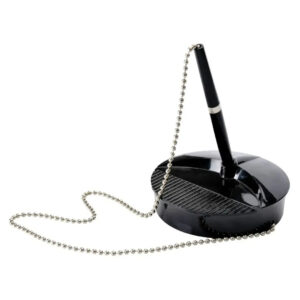 Fellowes Ball Point Pen with Stand – Microban Protection, 520mm Chain, 300g Weighted Base - Buy Online in Jordan | OfficeJo