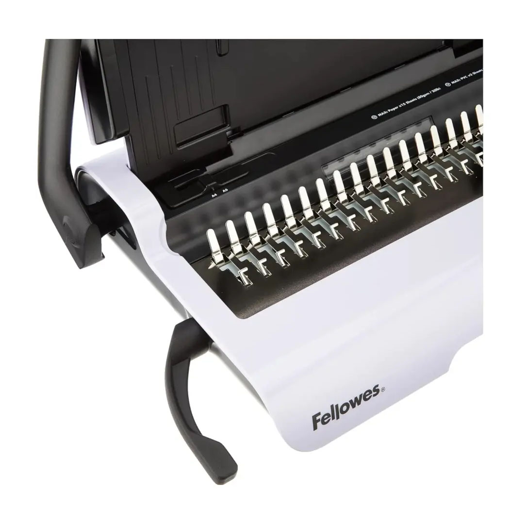 Fellowes Star 150 A4 Manual Comb Binder – 12-Sheet Punch, 150-Sheet Bind, Plastic Comb Price in Jordan Fellowes Star 150 A4 Manual Comb Binder – 12-Sheet Punch, 150-Sheet Bind, Plastic Comb - Buy Online in Jordan | OfficeJo