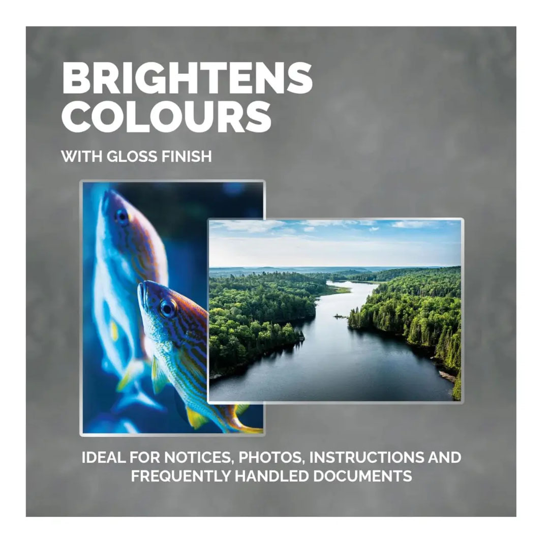 Fellowes Apex A4 Laminating Pouches – 125 Micron, Gloss Finish, Pack of 100 Price in Jordan Fellowes Apex A4 Laminating Pouches – 125 Micron, Gloss Finish, Pack of 100 - Buy Online in Jordan | OfficeJo