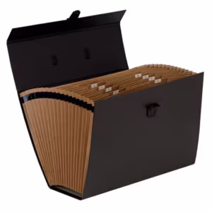 Fellowes Handifile Expanding Organiser – 19 Pockets, Locking Clasp, Briefcase Format, Black Price in Jordan Fellowes Handifile Expanding Organiser – 19 Pockets, Locking Clasp, Briefcase Format, Black - Buy Online in Jordan | OfficeJo