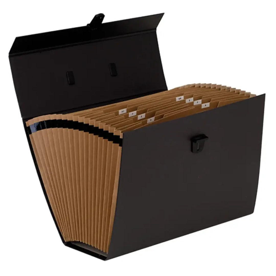 Fellowes Handifile Expanding Organiser – 19 Pockets, Locking Clasp, Briefcase Format, Black Price in Jordan Fellowes Handifile Expanding Organiser – 19 Pockets, Locking Clasp, Briefcase Format, Black - Buy Online in Jordan | OfficeJo