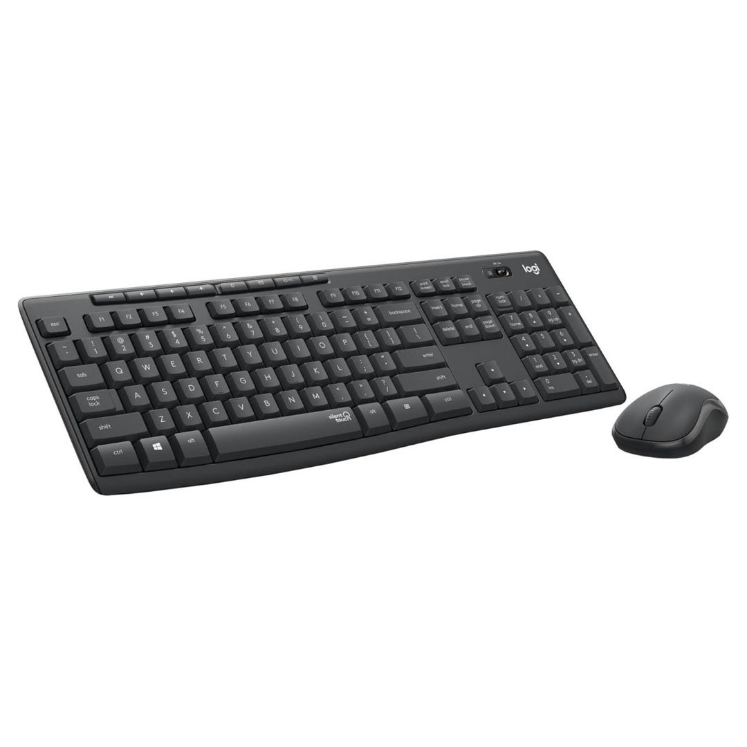 Logitech MK295 Silent Wireless Combo – 2.4GHz, Full Size, SilentTouch Price in Jordan Logitech MK295 Silent Wireless Combo – 2.4GHz, Full Size, SilentTouch - Buy Online in Jordan | OfficeJo