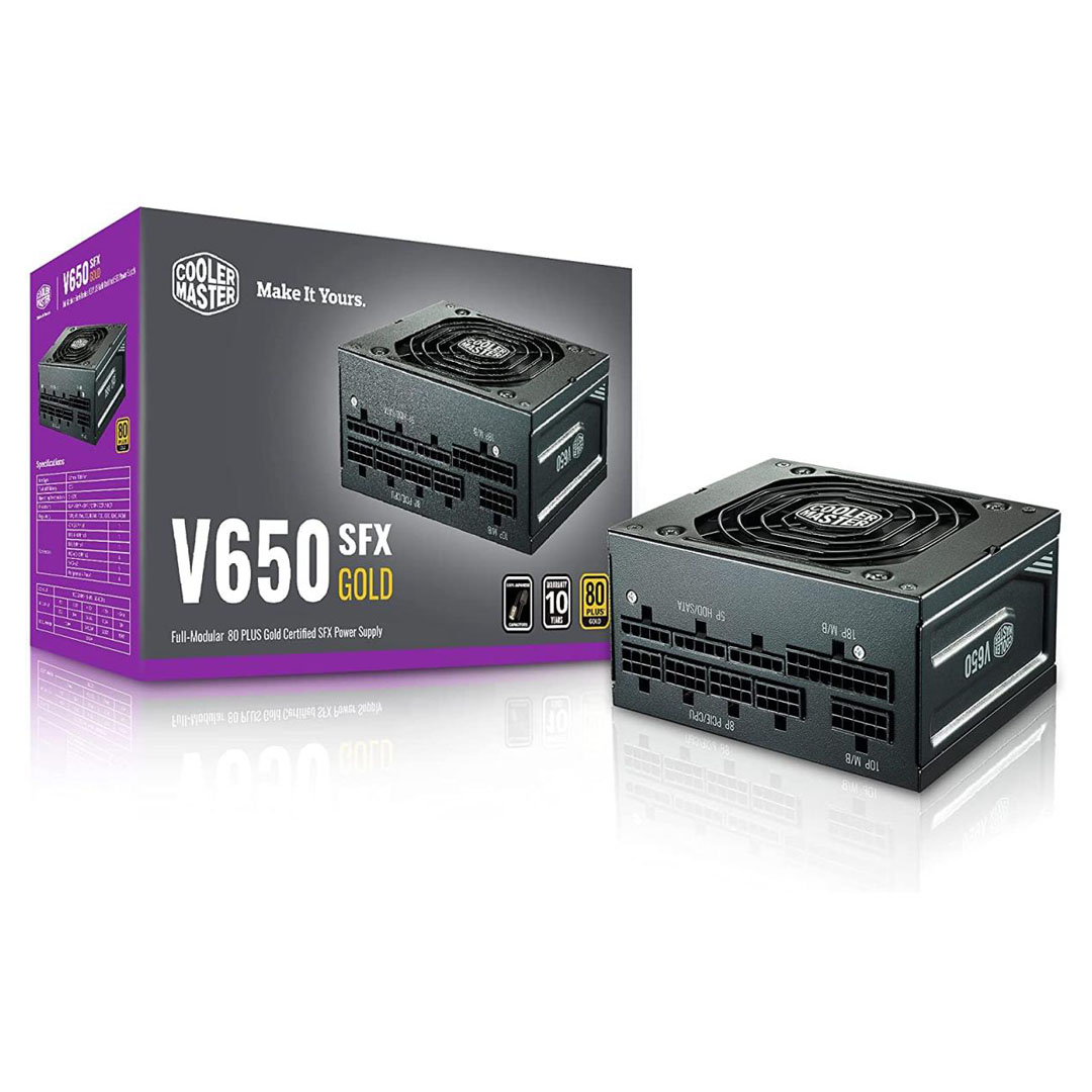 Cooler Master V650 SFX Gold: 650W 80+ Gold Fully Modular Power Supply with ATX Bracket Price in Jordan Cooler Master V650 SFX Gold: 650W 80+ Gold Fully Modular Power Supply with ATX Bracket - Buy Online in Jordan | OfficeJo