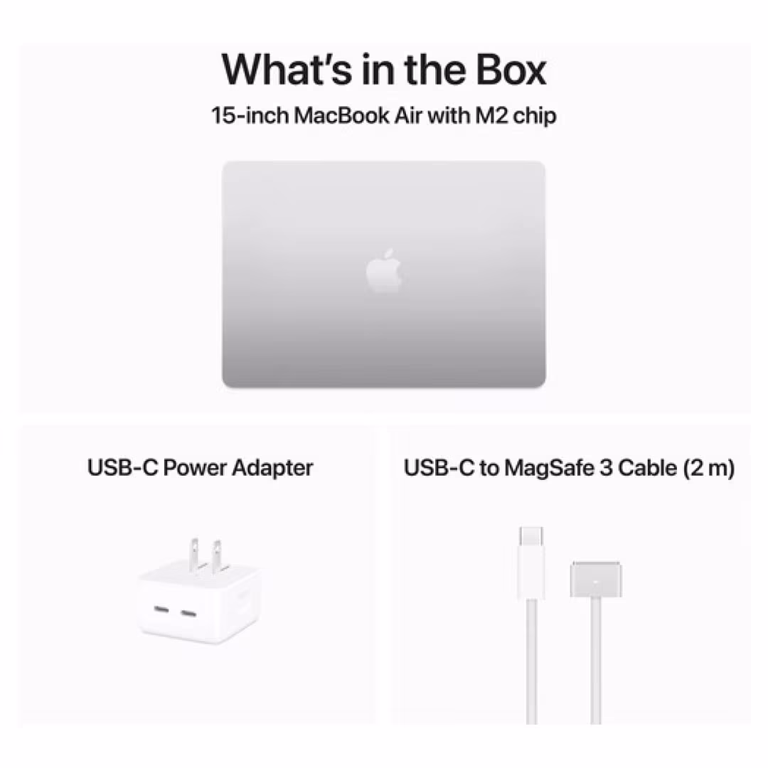 Apple MacBook Air 15 (2023) M2 – 8-Core, 10-Core GPU, 256GB SSD Price in Jordan Apple MacBook Air 15 (2023) M2 – 8-Core, 10-Core GPU, 256GB SSD - Buy Online in Jordan | OfficeJo