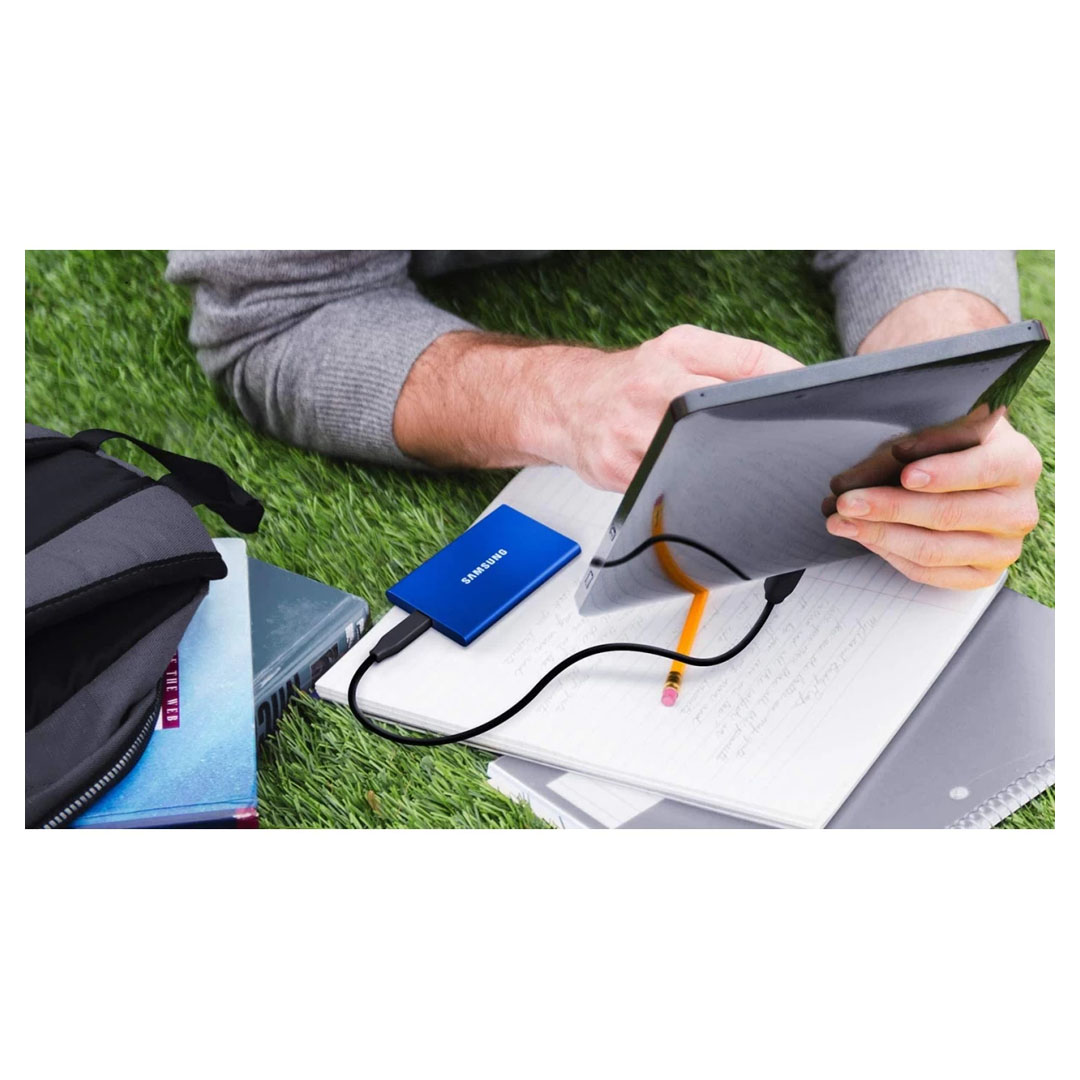 Samsung T7 2TB: Portable SSD USB 3.2 | Up to 1050MB/s | Grey Price in Jordan Samsung T7 2TB: Portable SSD USB 3.2 | Up to 1050MB/s | Grey - Buy Online in Jordan | OfficeJo