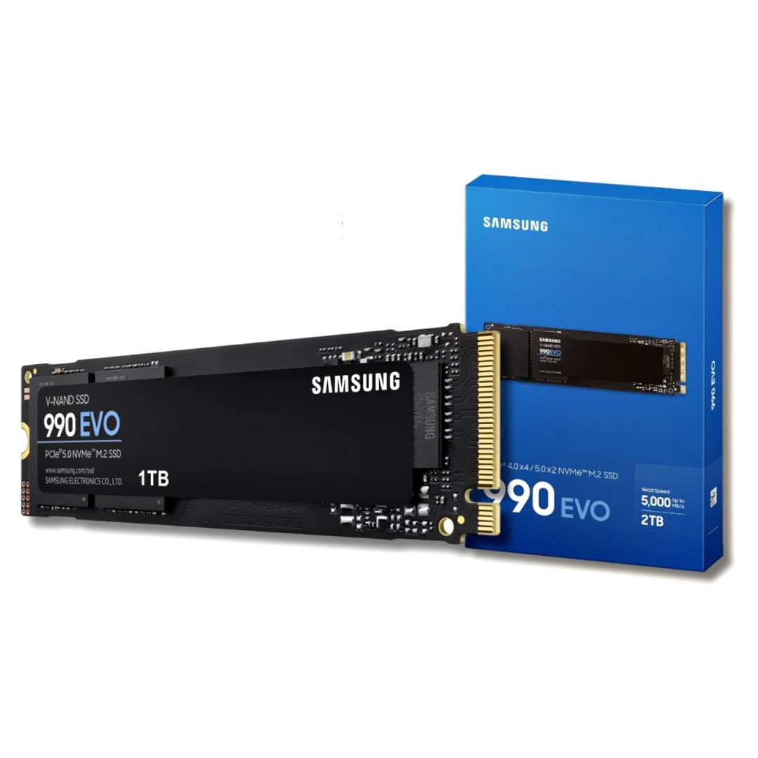 Samsung 990 EVO 2TB SSD – PCIe 5.0, 5000MB/s Read, Power Efficient Price in Jordan Samsung 990 EVO 2TB SSD – PCIe 5.0, 5000MB/s Read, Power Efficient - Buy Online in Jordan | OfficeJo