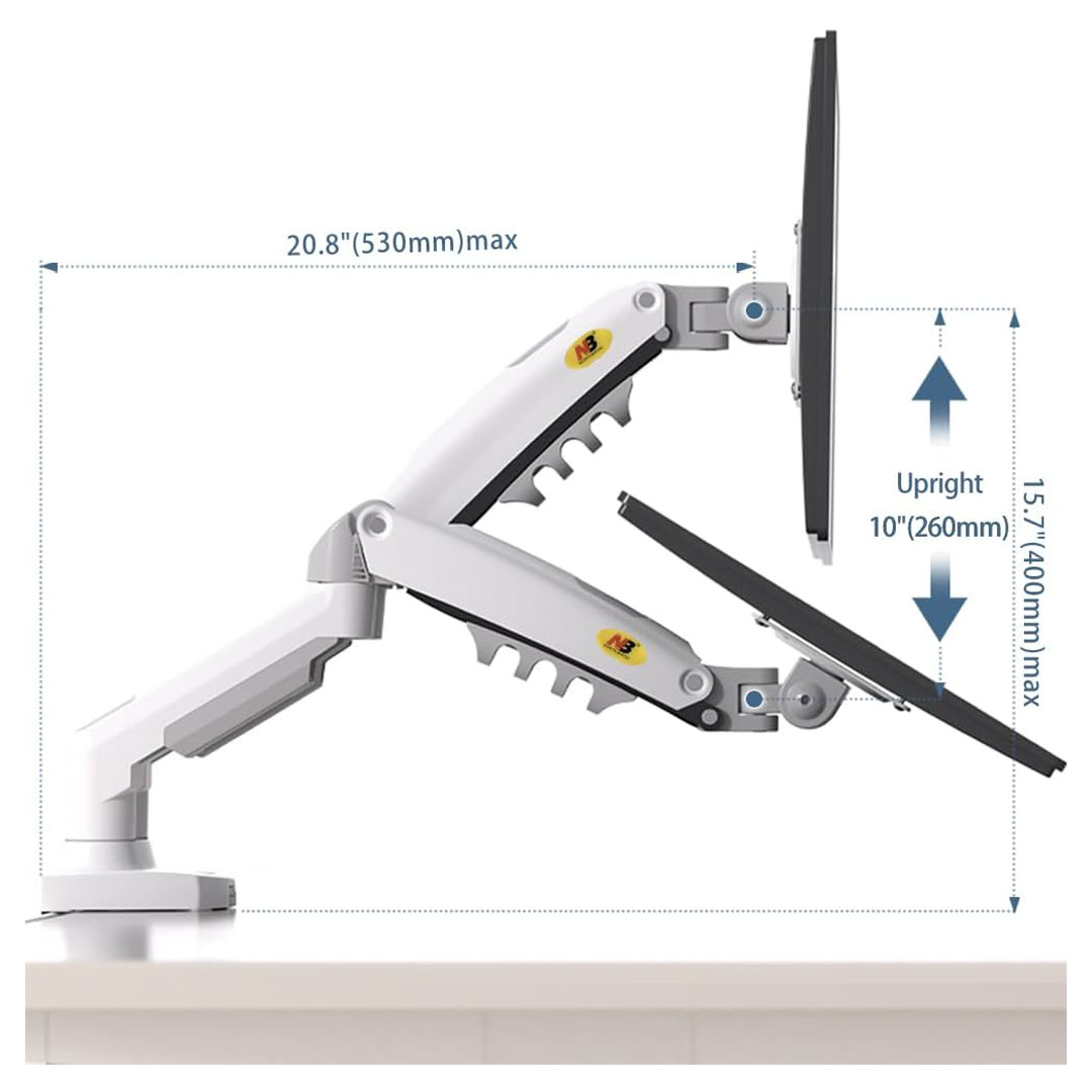NB North Bayou F160 Dual Monitor Arm - For 17 to 27 inch Monitors Price in Jordan NB North Bayou F160 Dual Monitor Arm - For 17 to 27 inch Monitors - Buy Online in Jordan | OfficeJo