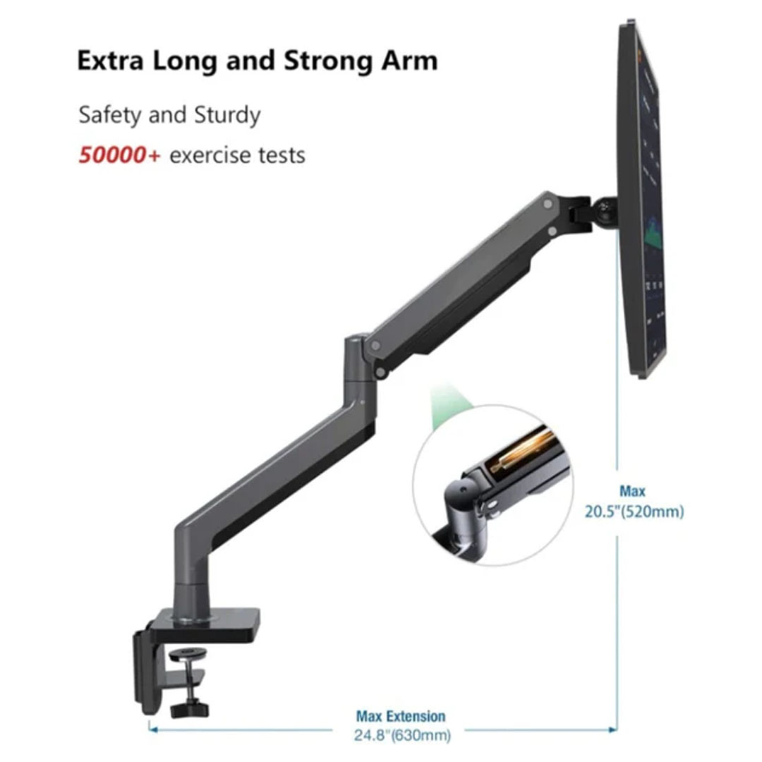 NB North Bayou G45 Monitor Arm – Full Motion Gas Spring for 22-40 Monitors Price in Jordan NB North Bayou G45 Monitor Arm – Full Motion Gas Spring for 22-40 Monitors - Buy Online in Jordan | OfficeJo