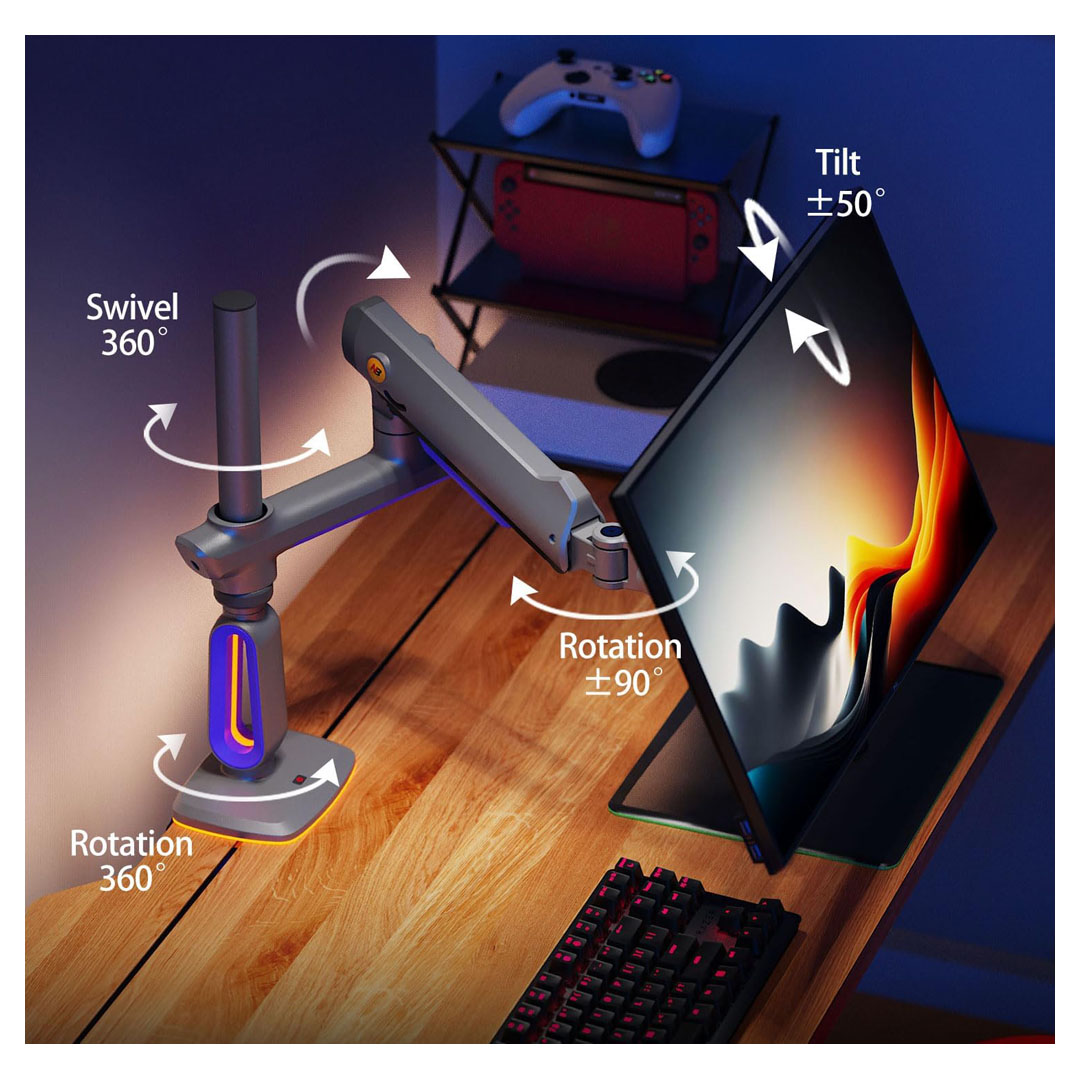 NB ERGONOMIC G80 Gaming Monitor Arm 32 to 60 Inch - Heavy Duty Mount Price in Jordan NB ERGONOMIC G80 Gaming Monitor Arm 32 to 60 Inch - Heavy Duty Mount - Buy Online in Jordan | OfficeJo