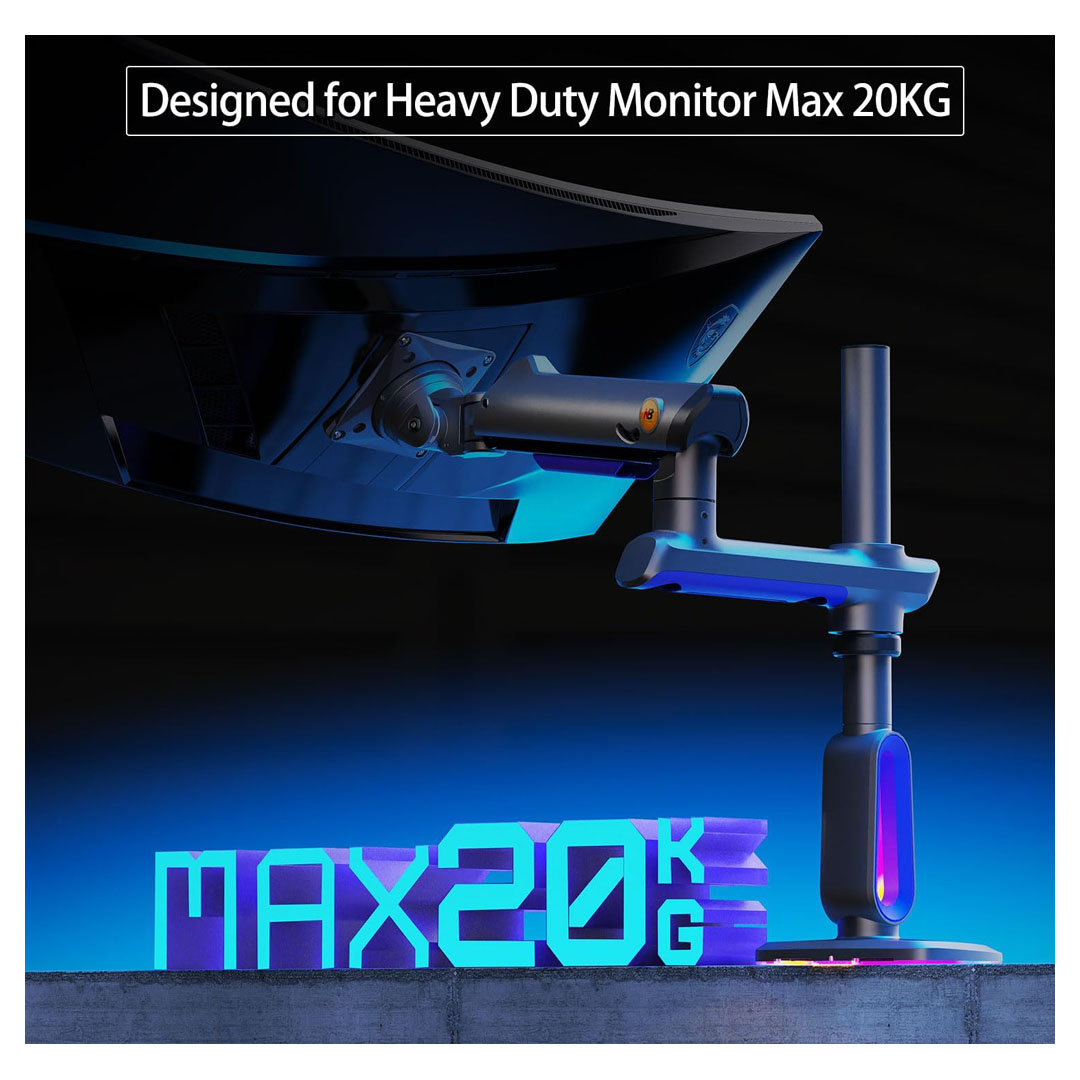 NB ERGONOMIC G80 Gaming Monitor Arm 32 to 60 Inch - Heavy Duty Mount Price in Jordan NB ERGONOMIC G80 Gaming Monitor Arm 32 to 60 Inch - Heavy Duty Mount - Buy Online in Jordan | OfficeJo