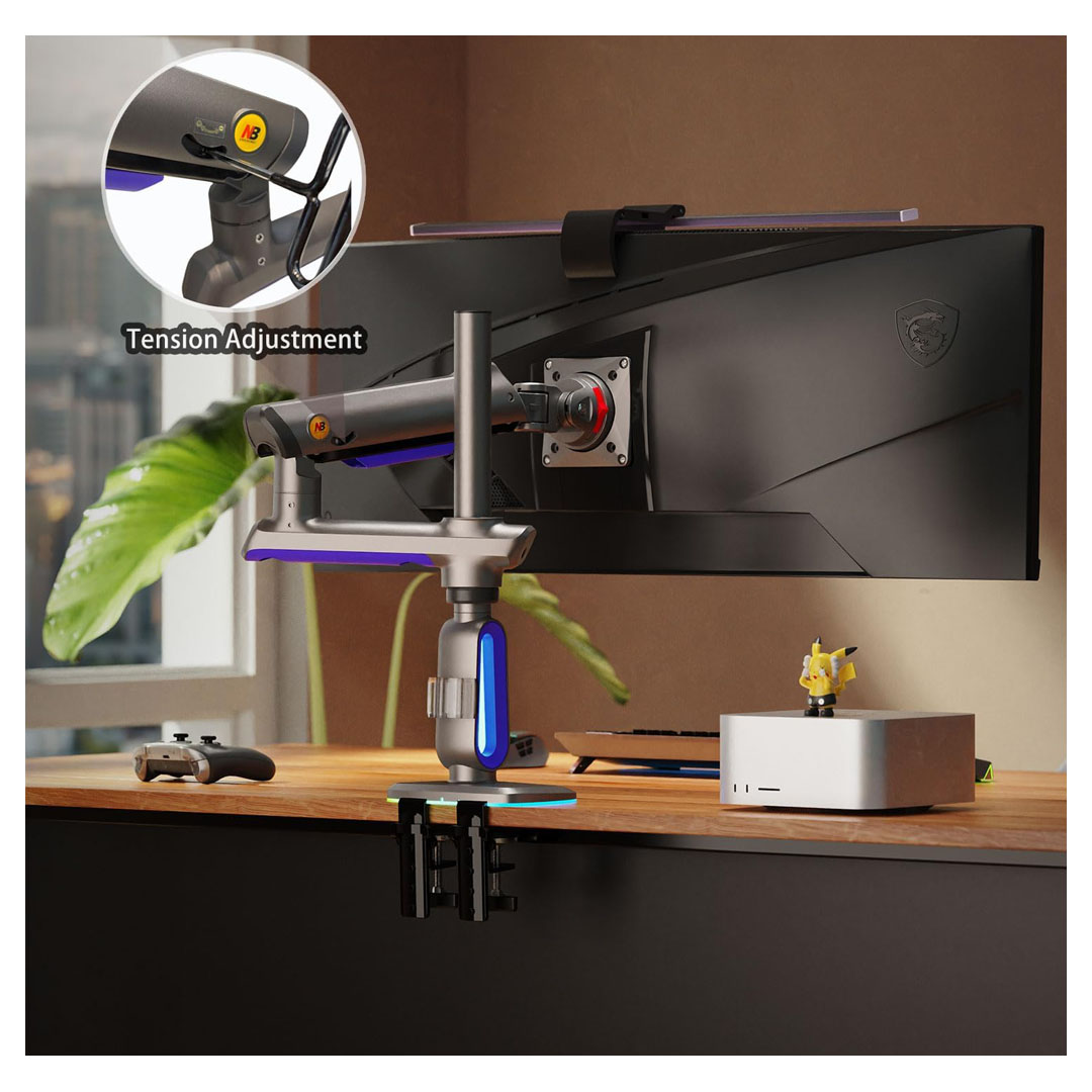 NB ERGONOMIC G80 Gaming Monitor Arm 32 to 60 Inch - Heavy Duty Mount Price in Jordan NB ERGONOMIC G80 Gaming Monitor Arm 32 to 60 Inch - Heavy Duty Mount - Buy Online in Jordan | OfficeJo