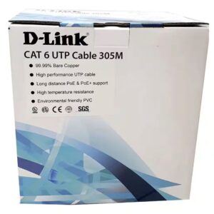 D-Link Cat6 UTP 24AWG Cable 305M Roll (NCB-C6UGRYR-305-24) Price in Jordan D-Link Cat6 UTP 24AWG Cable 305M Roll (NCB-C6UGRYR-305-24) - Buy Online in Jordan | OfficeJo