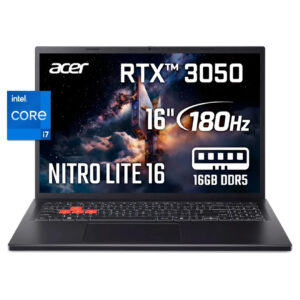 Acer Nitro Lite 16 – Intel Core i7-13620H, RTX 3050, 180Hz Display - Buy Online in Jordan | OfficeJo