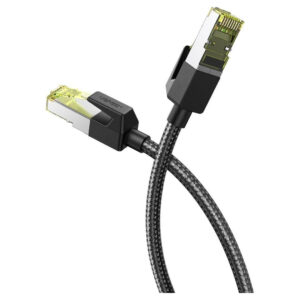 UGREEN NW150 Cat 7 Shielded Round Cable With Braided Modular RJ45 Ethernet - 5M - High - Quality Cat 7 Shielded Ethernet Cable with Braided Design Price in Jordan UGREEN NW150 Cat 7 Shielded Round Cable With Braided Modular RJ45 Ethernet - 5M - High - Quality Cat 7 Shielded Ethernet Cable with Braided Design - Buy Online in Jordan | OfficeJo