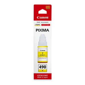Canon GI-490BK Black Original Ink Cartridge Bottle (0663C001) - Buy Online in Jordan | OfficeJo